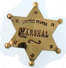 Messingstern \"Marshal\"